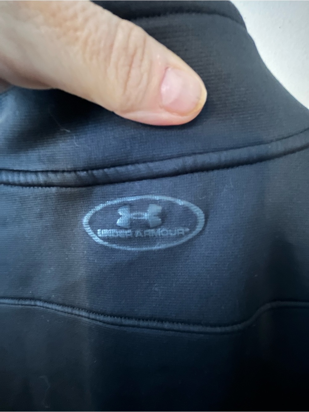 Under Armour Black Half-Zip Performance Pullover - Picture 5 of 5